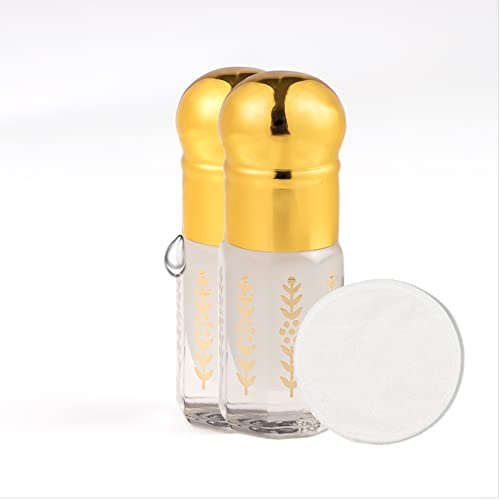 Cosm'Ethics® – Lote de 2 almizcle tahara blanco de 3 ml para una purificación después del periodo menstrual, tener una sensación de frescor y comodidad.