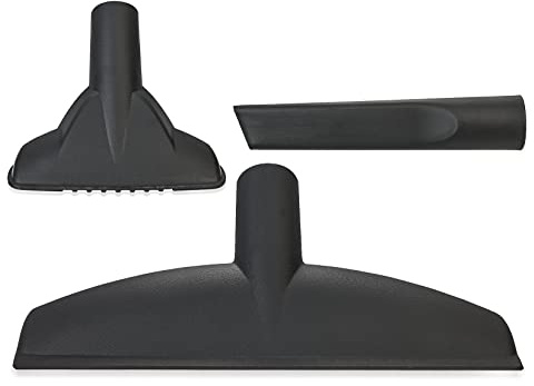 Shop-Vac 3-PC Nozzle Kit, 1-1/4 Inch Diameter for Wet/Dry Use, Includes Gulper, Crevice and Floor Tool