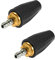 SAND DR BRUSH Drehbare Turbo Düse Universal 2pcs-Black für Wasser Hochdruckreiniger, 3600 PSI 250 bar,1/4 Quick Connect Rotating Turbo Hochdruckreiniger Pistole Düse Zubehör