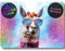 celebr8te 12x Party Lama Glitzer Einladungskarten - Für den Kindergeburtstag von Mädchen - Lustige Alpaka Geburtstagseinladungen inkl. Messenger Bild & Urlaubsgutschein