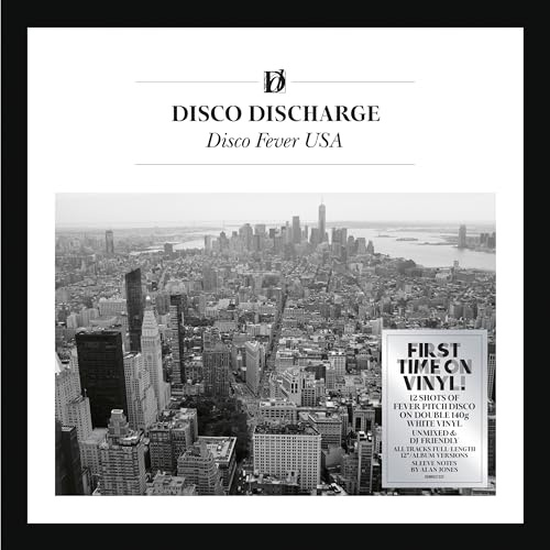 DISCO DISCHARGE: DISCO FEVER USA (140G/WHITE VINYL/2LP)