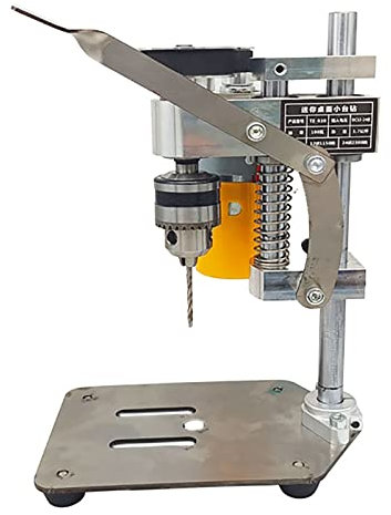 Mini Trapano Da Banco, Mini Trapano Elettrico Da Banco Da 180 W, 0,6-6 Mm, Regolazione Dell'altezza Libera, Motore In Rame Puro, Per Incisione, Fai Da Te, Legno, Creazione Di Gioielli
