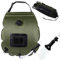 SteelMule Ducha Solar Portátil Camping 20L – Bolsa de Ducha Calefactable con Manguera y Cabezal Extraíble – Bolsa Plegable Agua para Senderismo, Playa, Acampada, Excursiones y Viajes