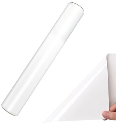Pegatina De Pared De Borrado Seco - Papel De Escritura De Pizarra, Envoltura Suave Electrostática | Papelera De Pizarra Extraíble, Película De Escritura Brillante, Superficie De Nota Reutilizable Para