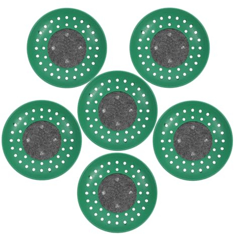 Hohopeti Ciotole per Nidificare Uccelli in Plastica Liscia 6 Pezzi Riutilizzabili, Ciotola Nido per Piccioni Traspirante e Sicura, Accessori per Allevamento e Riproduzione di Volatili