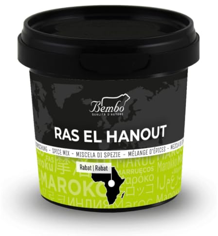 Bembo Ras El Hanout 170 g - Mezcla de Especias Marroquí Gourmet