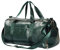 Vmokki Sporttasche mit Schuhfach Nassfach Reisetasche aus PU Leder Groß Wasserdicht Fitnesstasche Weekender Herren Damen für Sport Fitness Reise Gym (Grün)