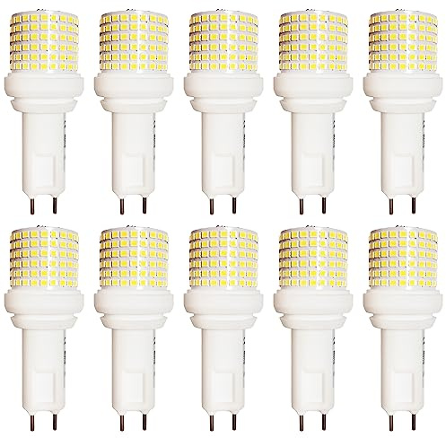 RYTM (Pack of 10) G12 LED Bulb 16 Watt 2560 Lumens G12 Light Source G12 Bi-Pin Base LED Corn Light Bulb (160 Watt Halogen Equivalent) AC 100V-277V, Not-Dimmable (6000k)