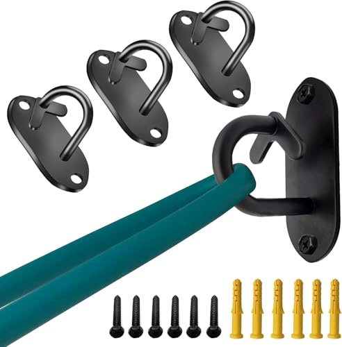Wand-/Deckenhalter für Widerstandsbänder – Fitness-Haken für Schlingentrainer, Krafttraining & Homegym