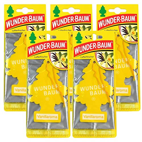 Wunderbaum 5 x Arbre Magique Vanille