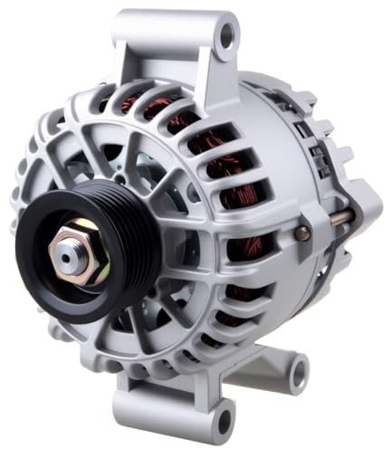SCITOO New Alternator Fit for 2.0L 2.3L for Ford Focus 2005 2006 2007 12V 110Amp CW 6-Groove Pulley - 8406 4S4T-10300-AC AFD0115 5S4T10300AB 5S4Z10346A 6S4T10300AD 6S4TAD 7S4T10300AA