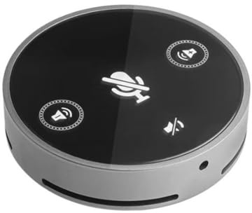 Widybord - Altavoz de conferencia con micrófono USB, micro condensador omnidireccional de 360 grados, altavoz de vídeo para ordenador PC