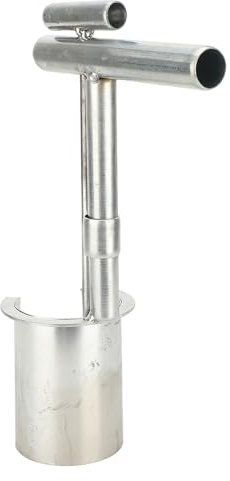 OPPWONG Blumenzwiebel-Pflanzwerkzeug, Biegefreies Werkzeug, Tulpenzwiebel-Pflanzwerkzeug, Blumenzwiebeln für die Herbstpflanzung, Robuster, Langstieliger Blumenzwiebel-Pflanzgefäß,