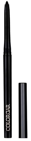 Colorbar Mesmereyes kajal, Black, 0.35g, Eyeliner, Long-lasting, Smudge-Free,Vegetarian, Paraben-free