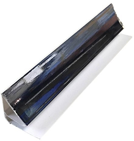 DBS Silver 5mm Coving 2.6m Trim for Bathroom Panels Ceiling Cladding PVC Wet Wall