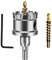 ASNOMY 35mm Lochsäge Hartmetall-Bohrer, Metall Lochsäge Bohrer, TCT-Bohrer-Lochsägen ideal für Löchern in Edelstahl, Eisen, Holz, Kunststoff