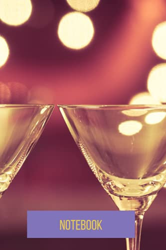 Glassware Notebook: blank lined composition journal | Glassware notebook | 100 pages