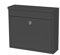 Black Iron Mailbox,Wall-Mount Mailbox,Large Capacity Mail Box,Galvanized Steel Rust-Proof Metal Post Box,Mailboxes for Outside