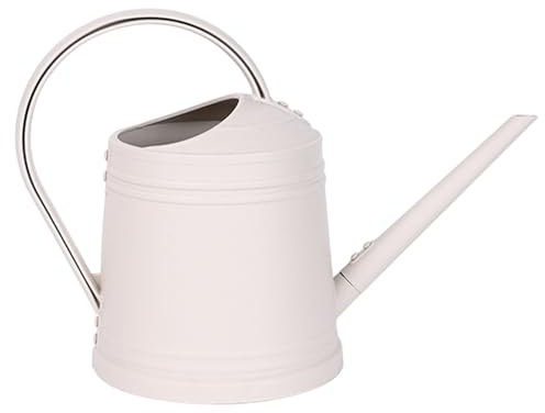 Jarra de riego de flores, regadera de jardín de hoja galvanizada, botella de riego para plantas de interior, rociador de plantas en miniatura, jarra de riego de boquilla larga con mango para plantas