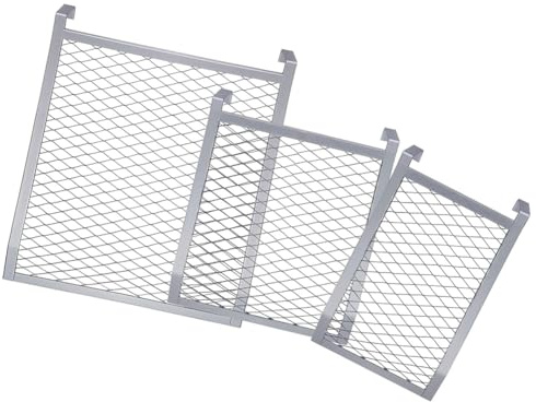 Hipzeepo Metal for Professional and Home Use Paint Roller Grid Set for 1, 2, 5 Gallon Buckets-Painting Tools