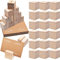 Yueser 30 Piezas Madera Soportes Foto Soporte Notas Madera Soporte para Tarjetas de Notas para Decoración de Fiesta Boda Decoración Fotos Notas