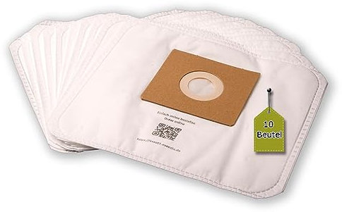 10 Staubsaugerbeutel kompatibel mit Inventor INVBG25-BS, 10 Staubbeutel + 1 Mikro-Filter, kompatibel mit Staubsaugerbeutel Swirl Y05/Y45