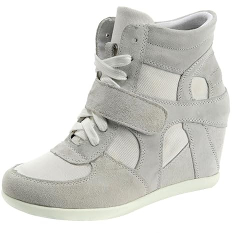 rismart Dam kil vardaglig krok ögla tyg mocka läder mode sneakers