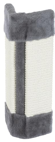Petlicity Hanging Natural Sisal Cat Corner Wall Scratching Post - Keep Your Cats Healthy, Protect Furniture and Wallpaper (Grey)