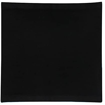 Milya Baumwolle Nierenwärmer Shirtverlängerung Hüftwärmer Elastisch Taille Unterstützung 26,5 * 25 cm, Schwarz