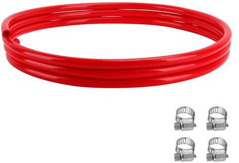 Hgkeke Beer CO2 Gas Line Kit - 10ft PVC CO2 Tubing Hose for 5/16ā Barb