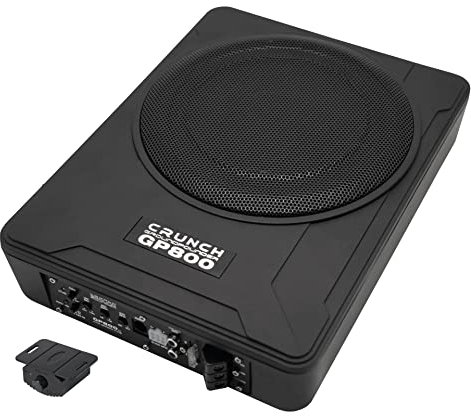 Crunch GP800V2 | 20 cm (8') Aktiv-Untersitz-Subwoofer