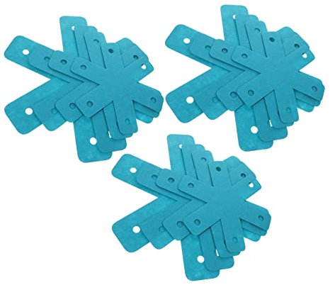 Amosfun 12 Piezas Agarrador De Fieltro Almohadillas Separadoras De Ollas Alfombrillas para Sartenes Almohadilla Separadora De Ollas Protectores De Sartenes Esteras Calientes Blue Sintió