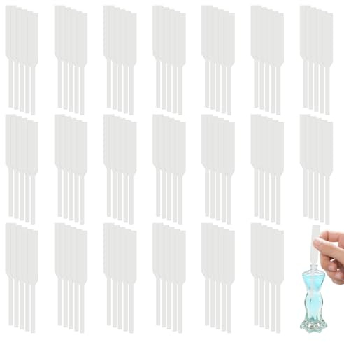 Mouillettes per Profumi, 400 Pezzi Tester di Carta per Profumi, Striscia per Profumi, Strisce di Prova Del Profumo per Aromaterapia, Carta Usa e Getta Profumi per Testare Profumi e Oli Essenziali