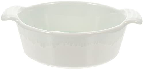 Gatuida Cuenco De Cerámica Dos Asas Para Hornear Fuente Para Hornear De Cerámica Tazón Para Mezclar Condimentos De Hotel El Horno o Guardar Ensaladas