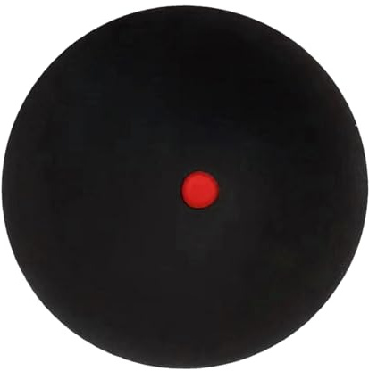 Gummi sport tävling squashboll, bärbara enkelprickiga squashbollar, högstuds-träning squashbollar, mjukt gummi lättkontrollerad racketboll, för nybörjare och avancerade spelare