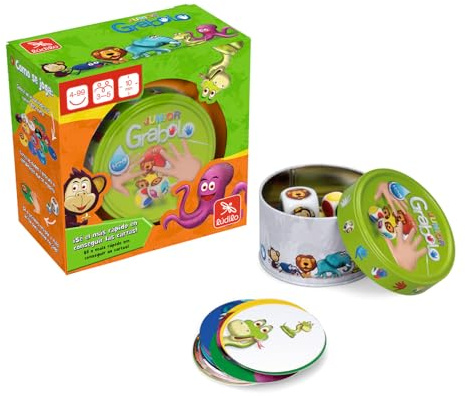 Ludilo - Grabolo Jr | Juegos De Mesa 4 Años O Más | Juegos Educativos Niños 4 Años O Más | Juego De Mesa De 3 A 5 Jugadores | Regalo Niño con Una Duración De 10 Min