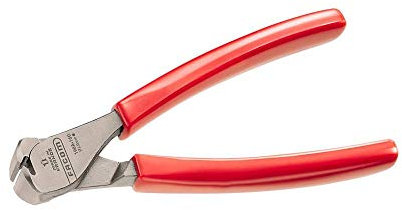 Facom 190A.16G Devant coupante pinces avec poignée en PVC sculptée, Rouge, 160 mm