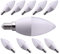 JANDEI - 10 x LED-Glühbirne 7W E14 Schraube Neutralweißes Licht 4200K C37