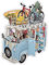 Paper D'Art 3D-Pop-Up-Grußkarte mit dem Camper Van - Retro Reise Grusskarte