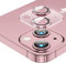 MiRowy Pellicola Fotocamera Compatibile con iPhone 13/iPhone 13 Mini, Pellicola Protettiva Vetro Temperato Fotocamera, Durezza 9H Schermo Fotocamera Pellicola per iPhone 13/iPhone 13 Mini, Rosa