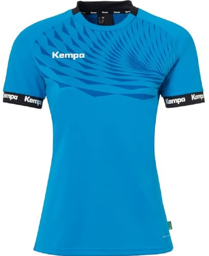 Kempa Herren Wave 26 Shirt Women Damen Mädchen Sportshirt Kurzarm Funktionsshirt Handball Gym Fitness Trikot, Kempablau/Royal, M EU