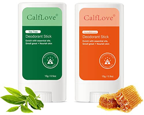 Joyeee Stick Déodorant, Déodorant Femme Stick Anti-Transpirant Maximum Protection Confidence, Lot de 2, Tube de 15 ml