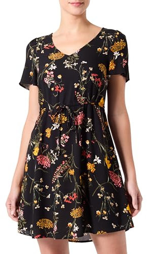 VERO MODA Vmeasy Ss Short Dress R1 WVN Ga