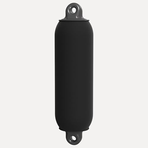 fender-design Copriparabordi di Alta qualità per parabordi Lunghi (Ø 28-34 cm in antrazite) - Calze per parabordi da 5 m da Tagliare da Soli per Circa 5-6 parabordi – Accessori per Barca