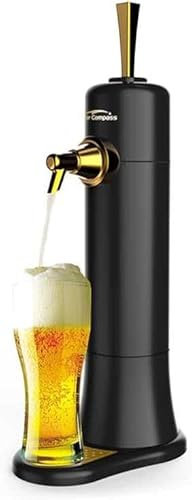 XBDLYQBD Beer Pump - Portable Beer Dispenser Home Draught Beer Pump Desktop Beer Machine Beer Foam Machine Ultrasonic Vibration Foamer