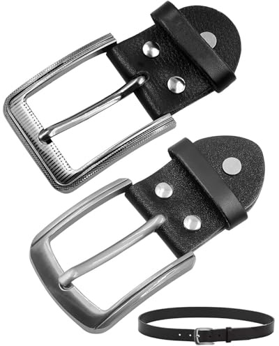 WUNZILO 2 pezzi Fibbia Cintura Regolabile Da 40 mm Per Uomo E Donna,Accessorio Di Ricambio Per Cinture Eleganti E Casual,Ideale Per Abbinare A Camicie,Giacche,Jeans E Altri Capi Di Abbigliamento