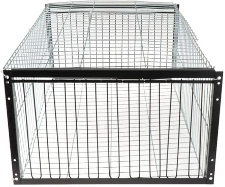 Stgfyxgs Jaula Automática para Palomas, Colector de Palomas, Suministros para Aves, Suministros para Hábitat, Jaula para Pollos, 2 Entrada, con Tragaluz