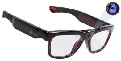 OhO sunshine 128GB WiFi Camera Glasses,Streaming Video & Photo from Glasses to App by Ultra Full HD Camera