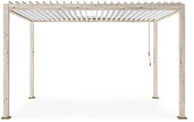PERGOLA OCEAN BIZZOTTO 3X4MT RUSTIC-BIANCO