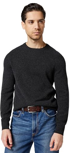 NAADAM The Original Cashmere Crewneck Sweater,Smoke,M